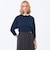 【Cleric Collar Knit(クレリックカラーニット)】ドルマンスリーブ