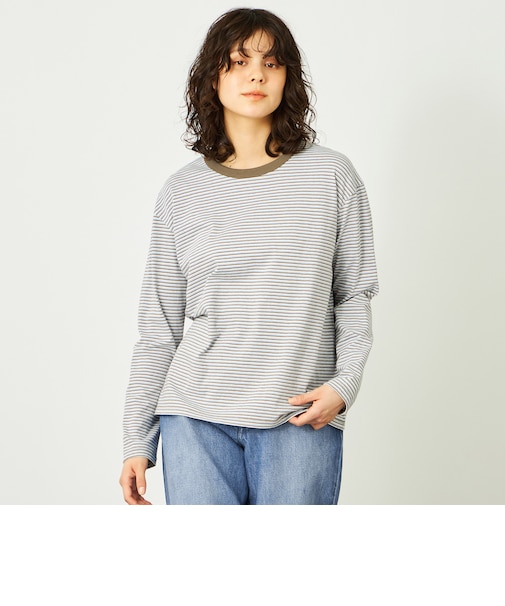 GREY LABEL ボーダー長袖