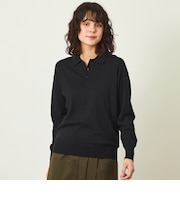GREY LABEL ファインコットンポロニット