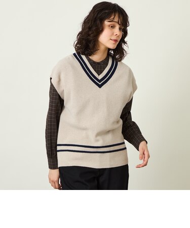 GREY LABEL チルデンニットベスト
