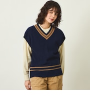 GREY LABEL チルデンニットベスト
