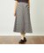 GREY LABEL チェックプリーツスカート