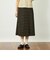 GREY LABEL チェックプリーツスカート