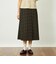 GREY LABEL チェックプリーツスカート