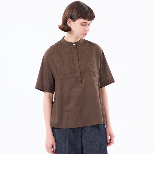 ＜CRANWELL SHIRTS＞フラワーレース
