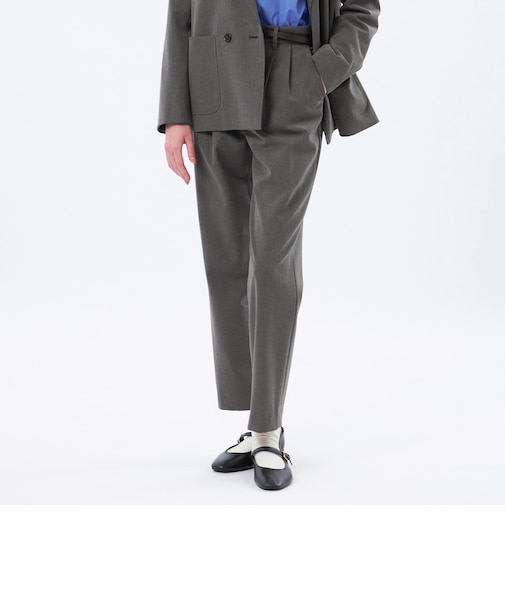 【MP STANDARD TROUSERS 002 SLIM FIT】WARM TWILL製