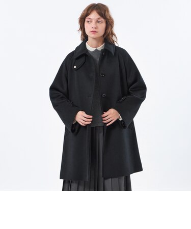 【WEB&一部店舗限定】【WELBURY(ウェルベリー)】カシミヤダブルクロス製