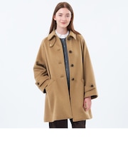 【WEB&一部店舗限定】【WELBURY(ウェルベリー)】カシミヤダブルクロス製