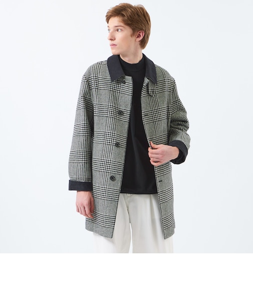 HEAT TWEED WELLINGTON（ウェリントン）middle button through