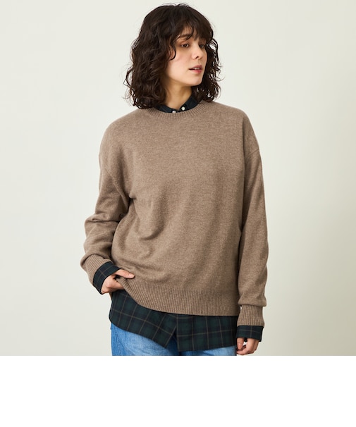 GREY LABEL エッセンシャル ウールカシミヤニット