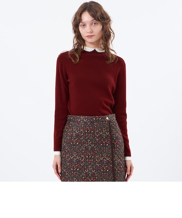 【Cleric Collar Knit(クレリックカラーニット)】