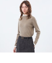 【Cleric Collar Knit(クレリックカラーニット)】グリッターニット