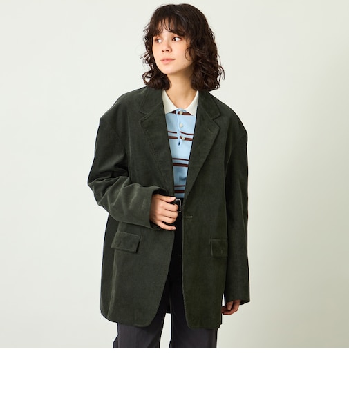 GREY LABEL コーデュロイボクシージャケット