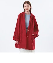 【LEE11月号/蛯原友里さん着用】【WELBURY HOOD(ウェルベリーフード)】ウールメルトン