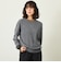 GREY LABEL ウールカシミヤバイカラーニット
