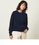GREY LABEL ウールカシミヤバイカラーニット