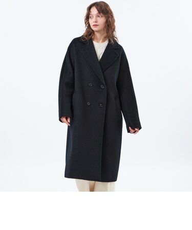 【WEB&一部店舗限定】【HORSLEY(ホースリー)】カシミヤダブルクロス製