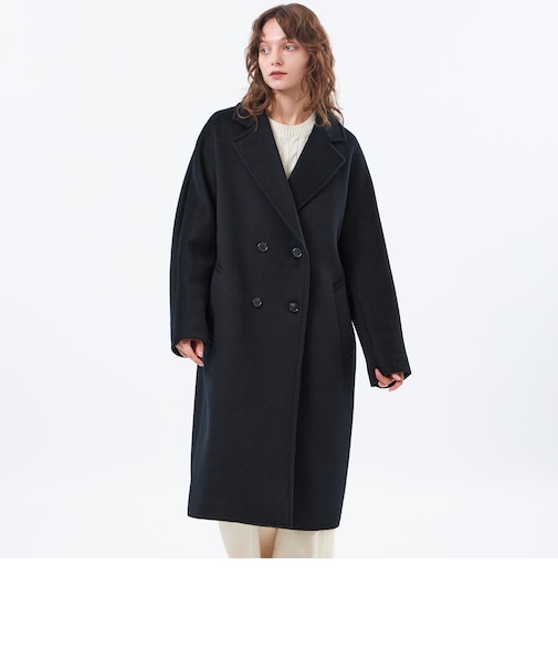 【WEB&一部店舗限定】【HORSLEY(ホースリー)】カシミヤダブルクロス製
