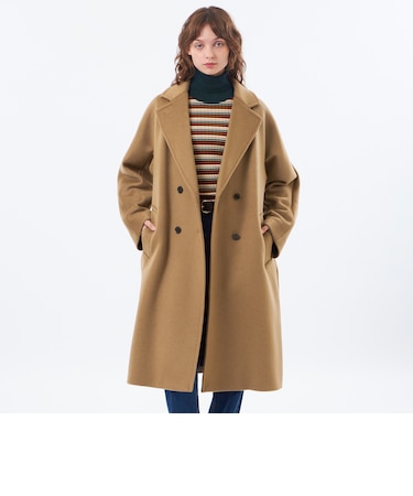【WEB&一部店舗限定】【HORSLEY(ホースリー)】カシミヤダブルクロス製