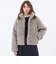 【WEB&一部店舗限定】エコファーキルティングブルゾン