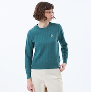 【WEB&一部店舗限定】バッキンガムベア ケーブルニット