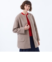 【WEB&一部店舗限定】ウールパイルミドルコート