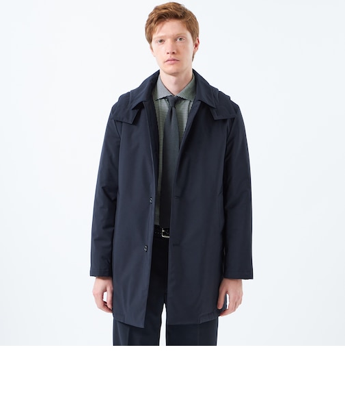 バックコーティングツイル WELLINGHTON(ウェリントン)middle button through パデッド
