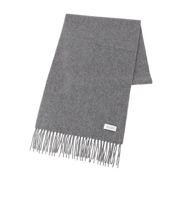 ウォッシャブルカシミヤ ソリッドマフラー