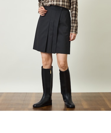 GREY LABEL ラップミニスカート