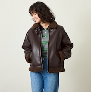 GREY LABEL ボンディングボアジャケット