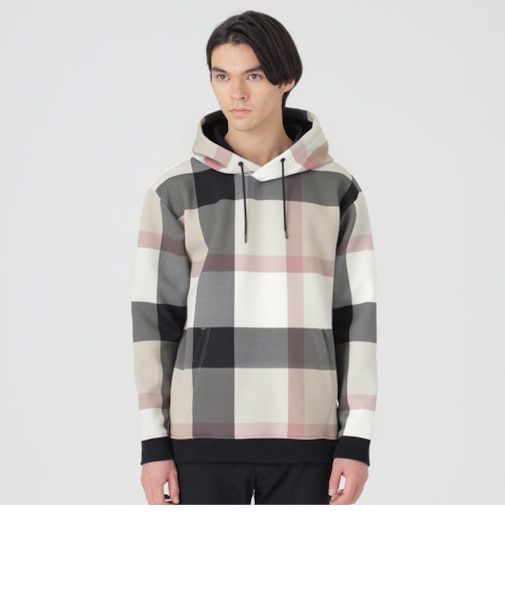 クレストブリッジチェックフーディー