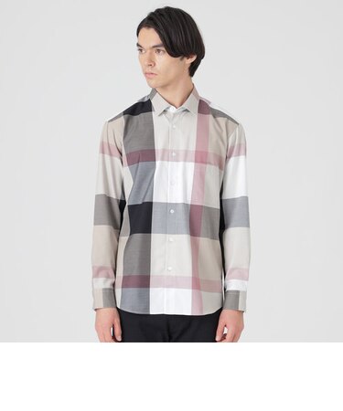 ビッグスケールクレストブリッジチェックシャツ
