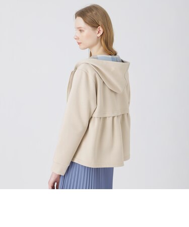 クレストブリッジチェックダンボールジップアップブルゾン