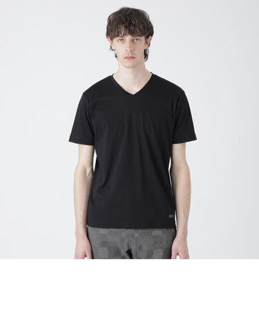 マーセライズVネックT