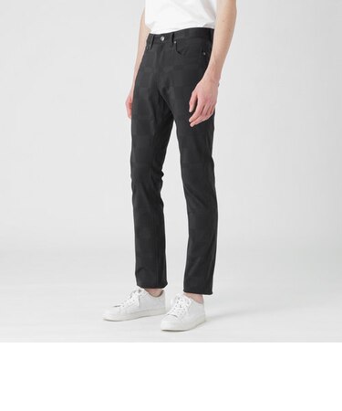 ドライタッチハイテンションシャドークレストブリッジチェック５ポケットパンツ