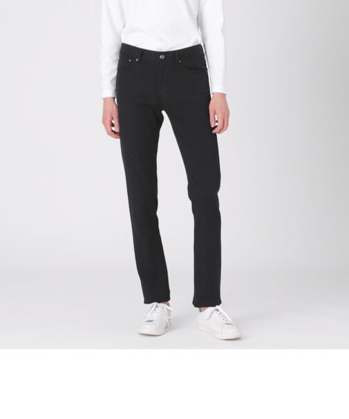 ライトオンスハイストレッチダブルフェイススキニーデニムパンツ