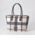 クレストブリッジチェックPVCトート