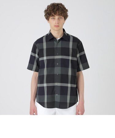 トーナルチェックサッカーシャツ