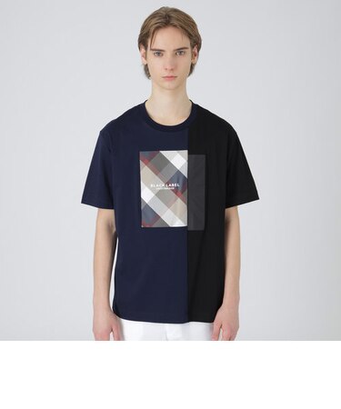 ボックスチェックスライスTシャツ