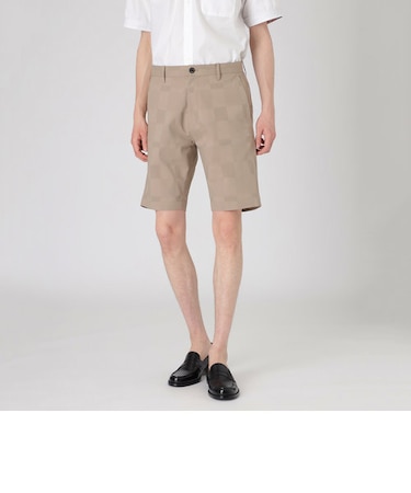 ドライハイストレッチシャドークレストブリッジチェックショートパンツ