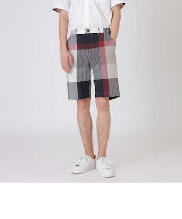 クレストブリッジチェックサッカーショートパンツ