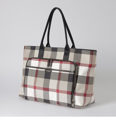 ナイロンオックスクレストブリッジチェックトート