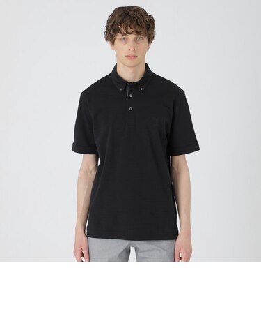 ハイゲージサッカードレスポロシャツ