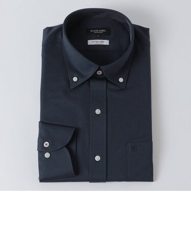 MIYUKIジャージソリッドボタンダウンシャツ