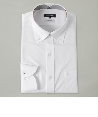 MIYUKIジャージヘリンボーンボタンダウンシャツ