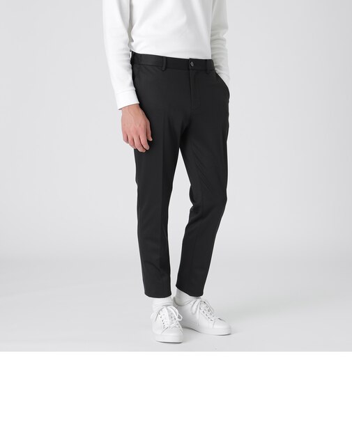 【WEB限定カラーあり】ウォッシャブルウールジャージートラウザーズ