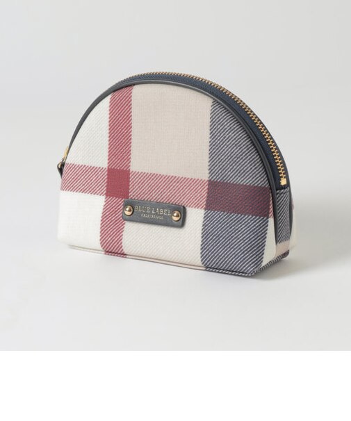 クレストブリッジチェックPVCポーチ