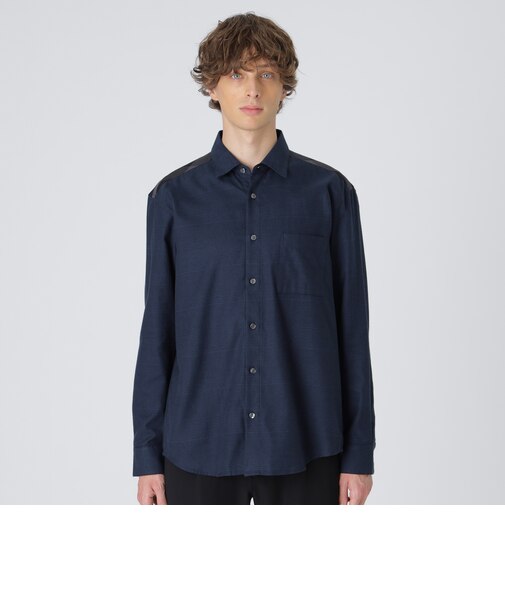 クレストブリッジグレンチェックネルシャツ