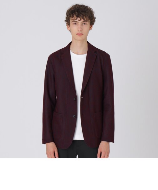 メランジニットソージャケット