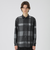 デニムライククレストブリッジチェックシャツ
